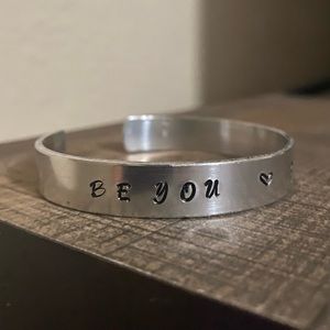 Metal Stamped Bracelet